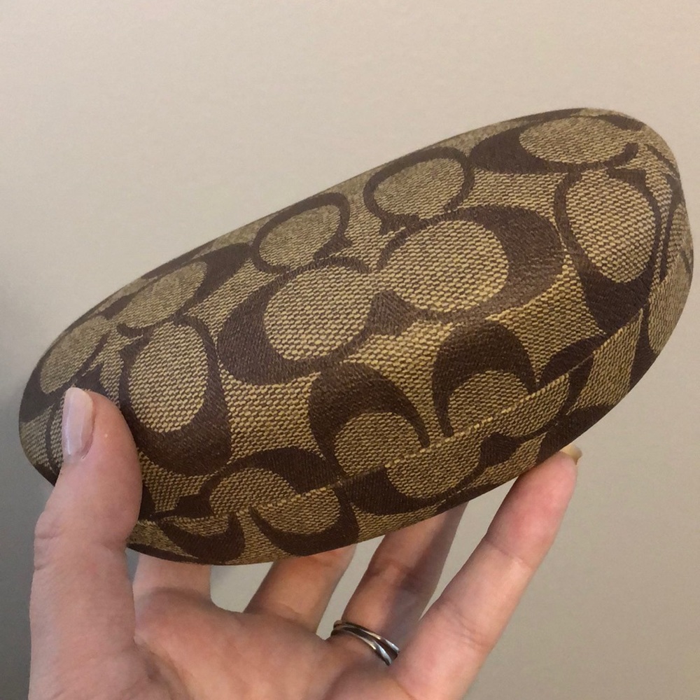 Coach Leather Sunglasses Case